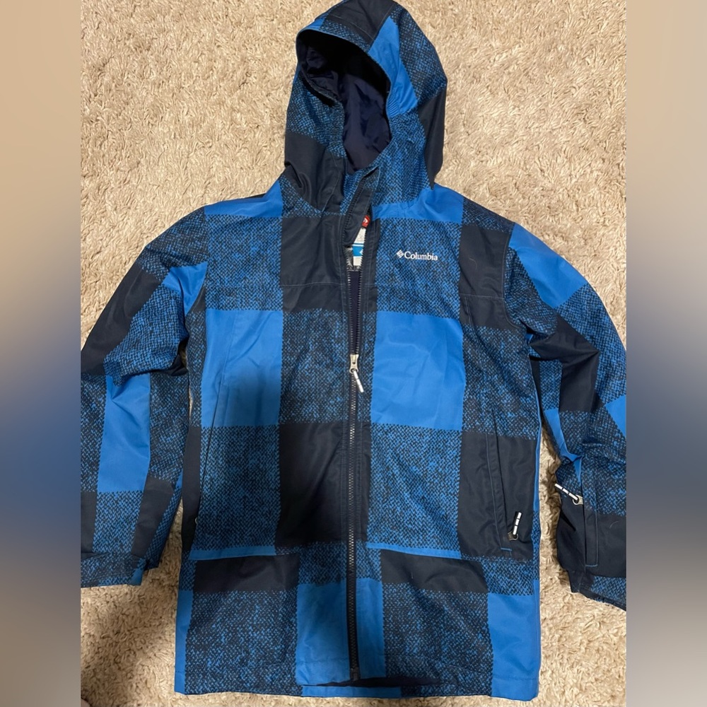 Boys Columbia Hooded Winter Coat /Jacket, Size L